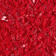 Miyuki quarter tila 5x1.2mm beads - Opaque dark red QTL-408